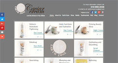 Desktop Screenshot of caviarcream.com